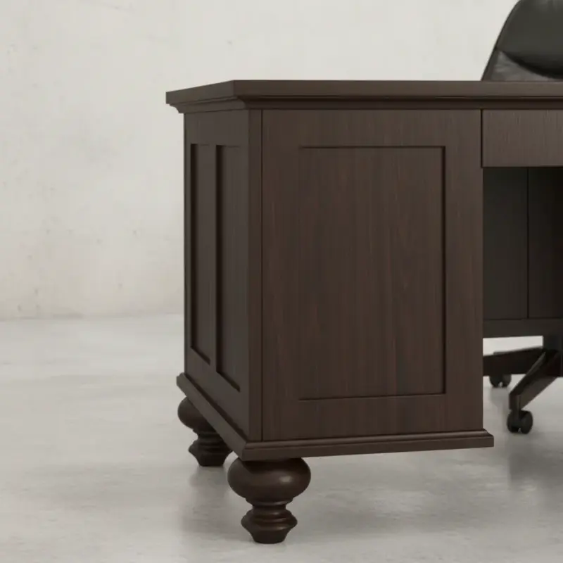 penwood furniture georgetown credenza medium close up