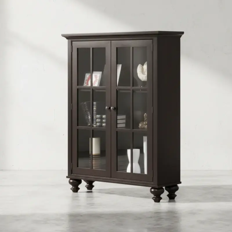 penwood furniture georgetown library cabinet 45 degree angle