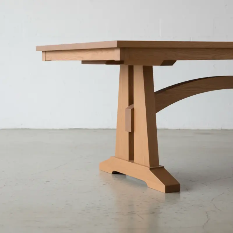 penwood furniture golden gate dining table medium close up