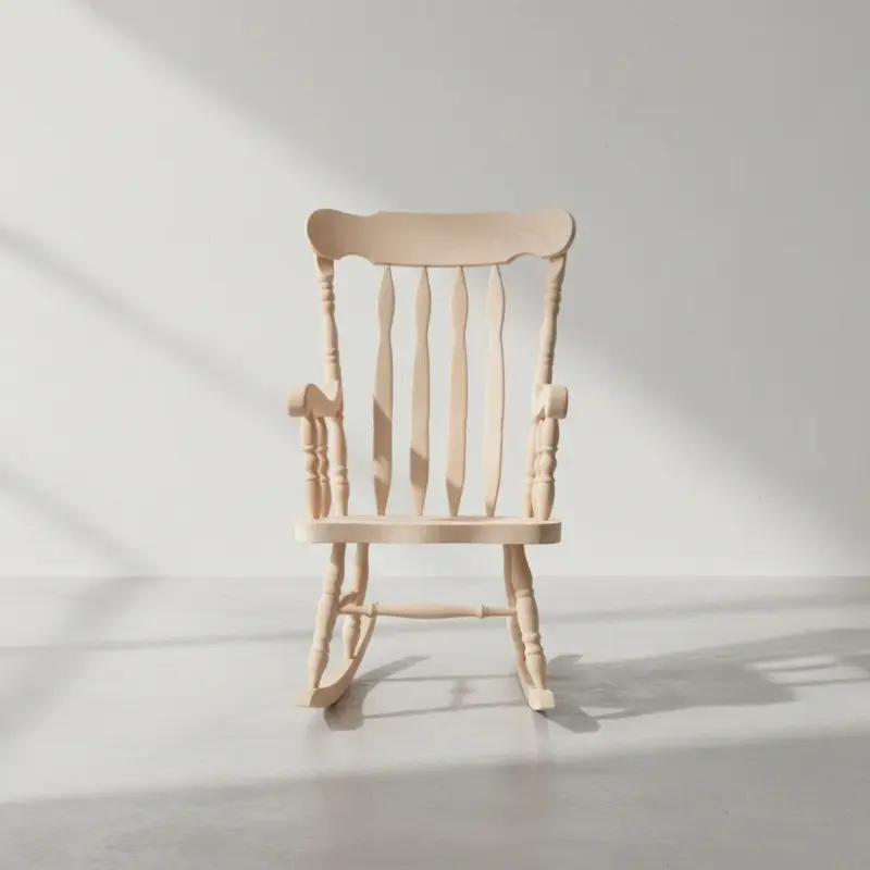 penwood furniture grandpa rocking chair face on horizontal