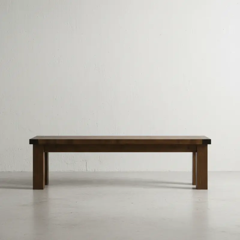 penwood furniture grimshaw dining bench face on horizontal