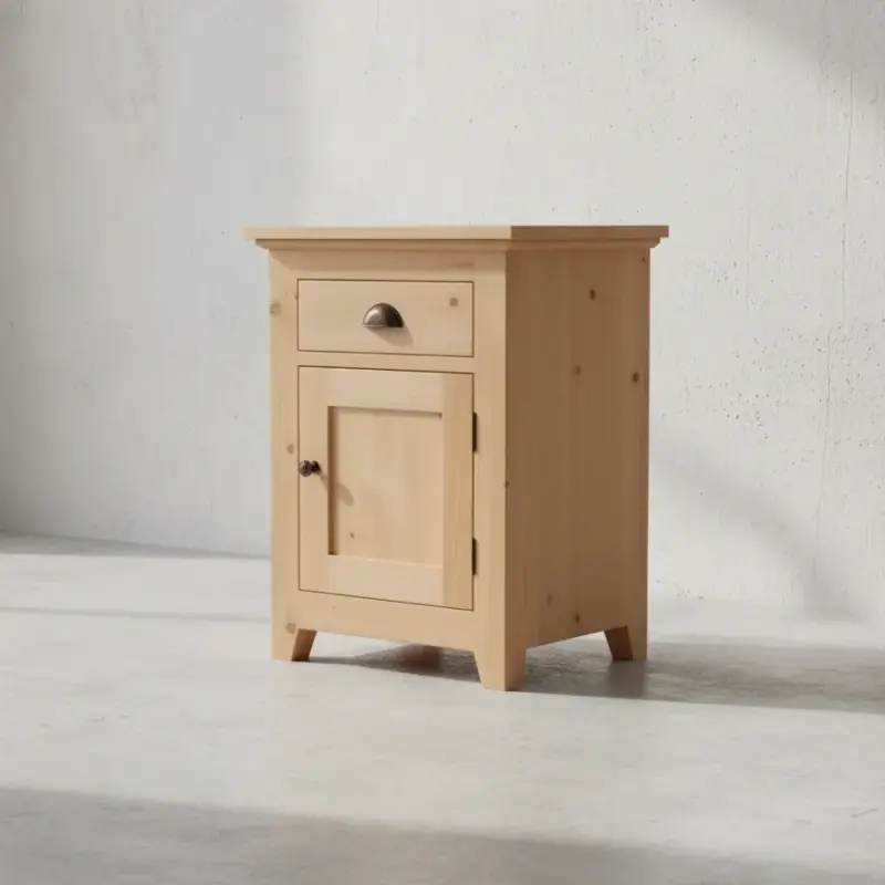 penwood furniture harvest doordrawer nightstand 45 degree angle