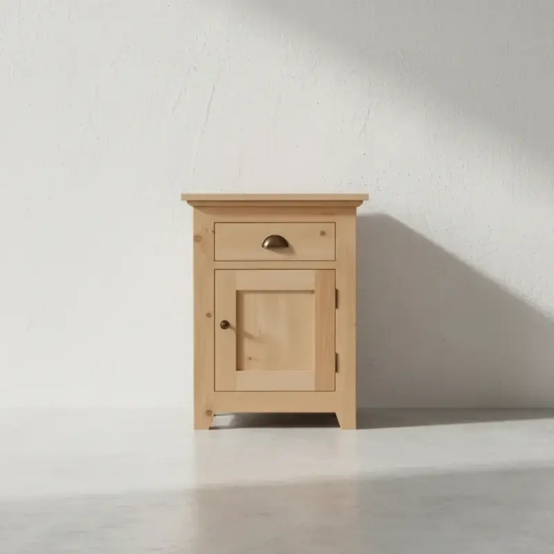 penwood furniture harvest doordrawer nightstand face on horizontal