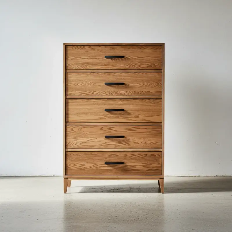 penwood furniture haven 5 drawer hiboy face on horizontal