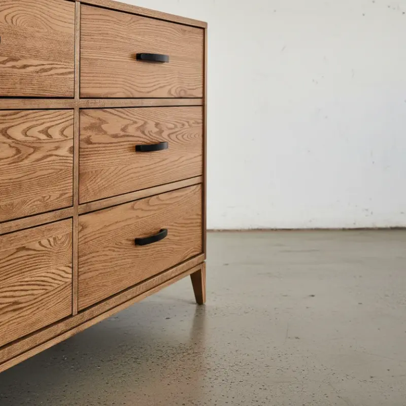 penwood furniture haven 6 drawer dresser medium close up