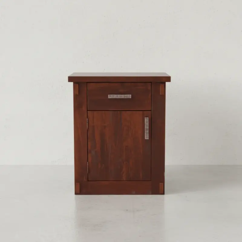 penwood furniture homestead 1 drawer 1 door night stand face on horizontal