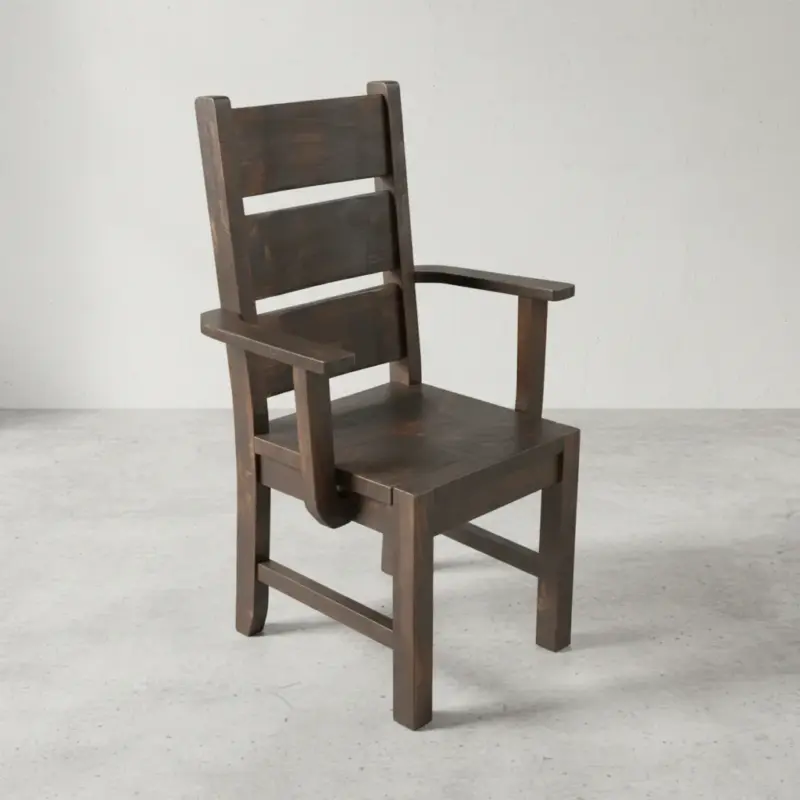 penwood furniture homestead arm chair 45 degree angle