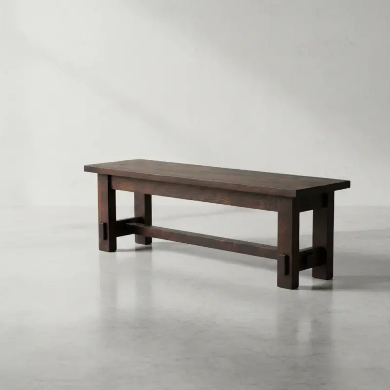 penwood furniture homestead bench 45 degree angle