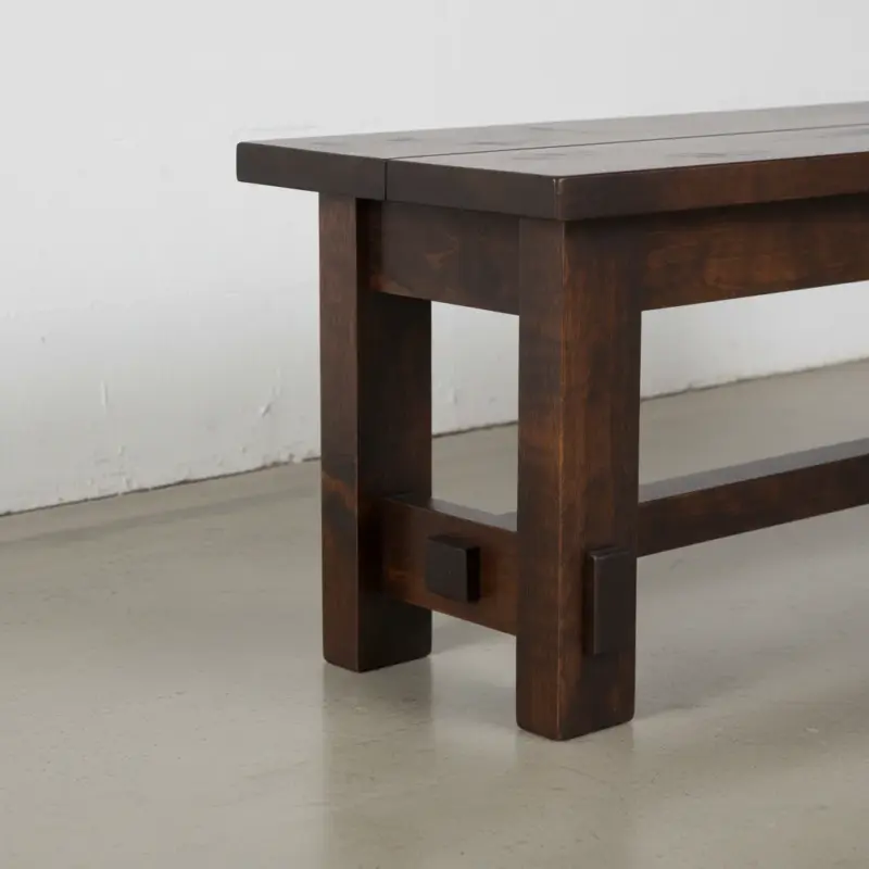 penwood furniture homestead bench medium close up