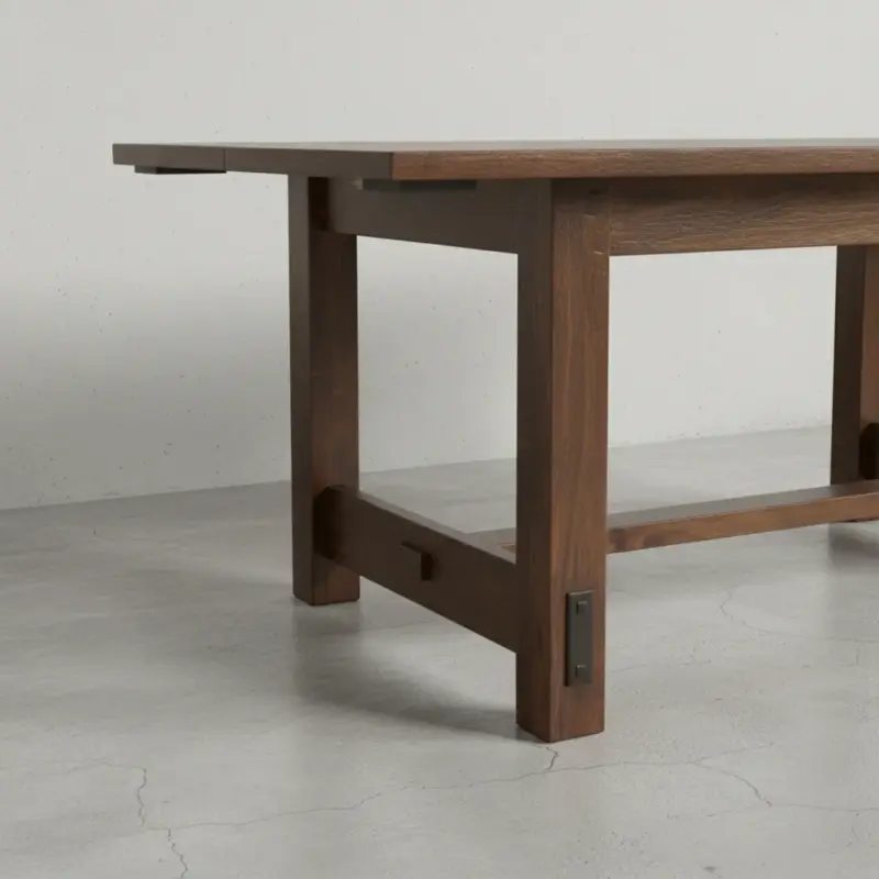 penwood furniture homestead dining table medium close up