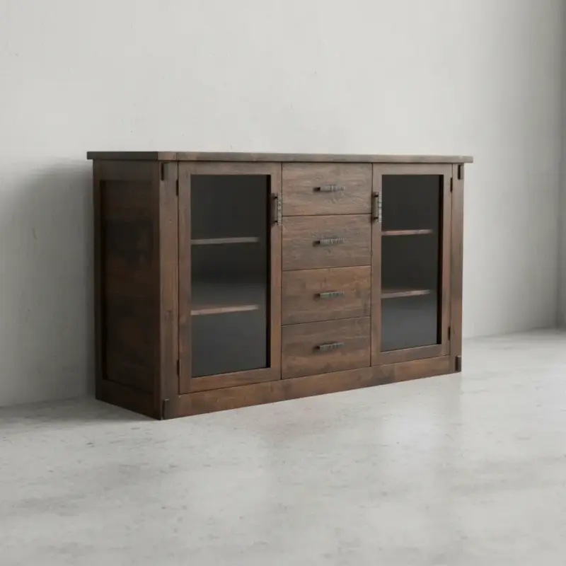 penwood furniture homestead sideboard 45 degree angle