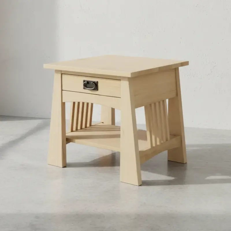 penwood furniture horizon 1 drawer end table k2421 45 degree angle