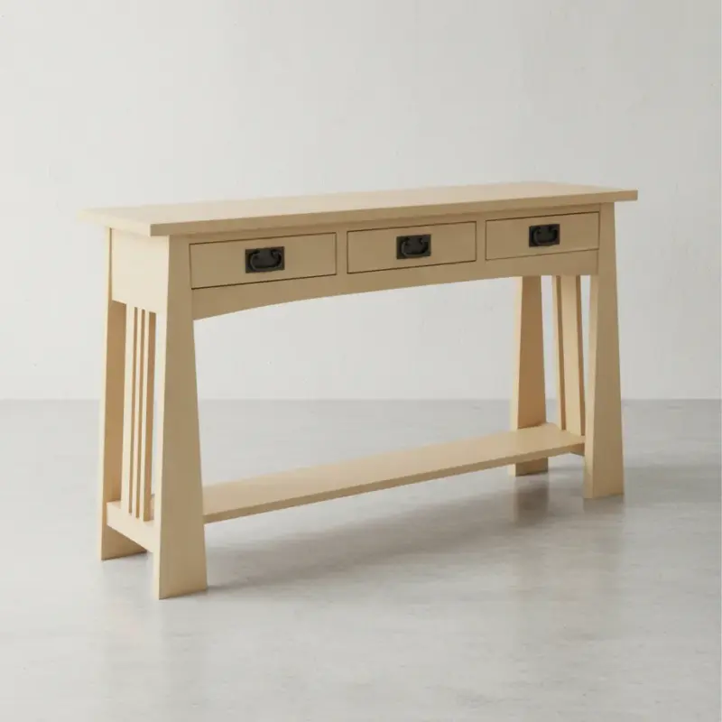 penwood furniture horizon 3 drawer sofa table k1648 45 degree angle