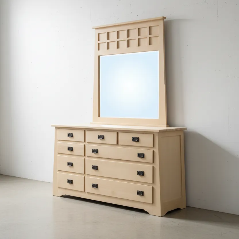 penwood furniture horizon 9 drawer dresser s19 45 degree angle