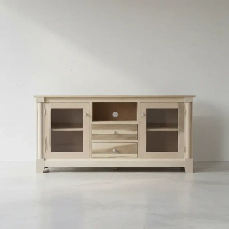 penwood furniture hudson media stand x65 face on horizontal