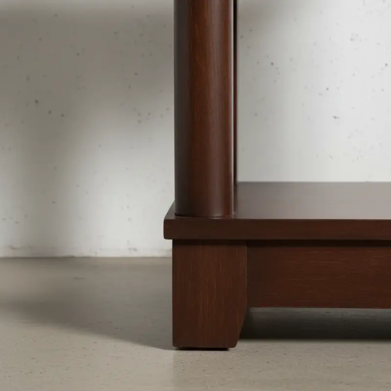 penwood furniture hudson valley chairside table medium close up