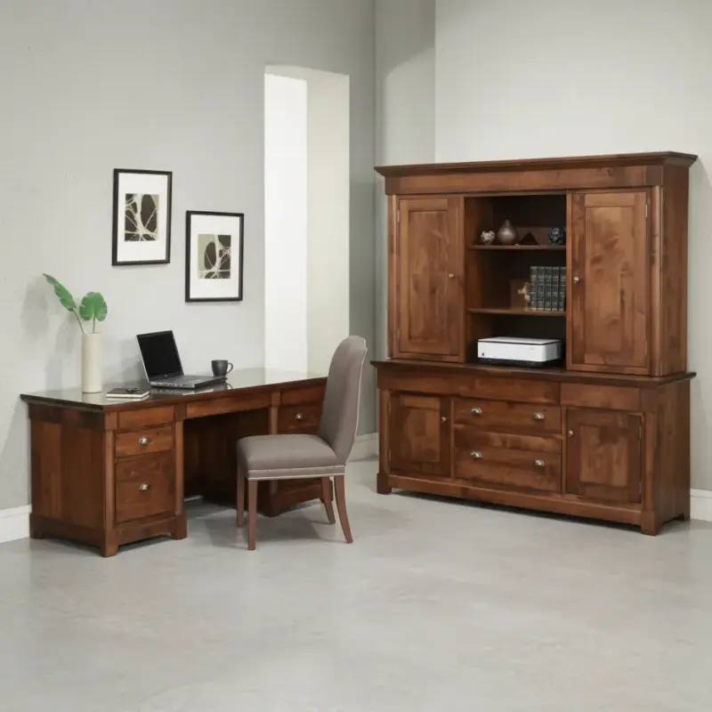 penwood furniture hudson valley credenza 45 degree angle