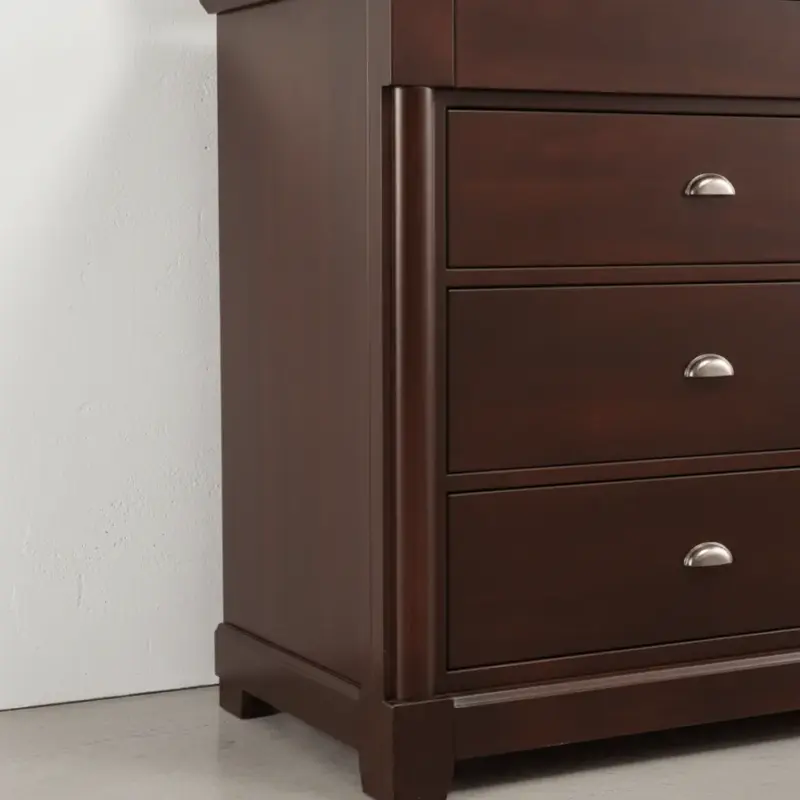 penwood furniture hudson valley dresser jewellery mirror medium close up