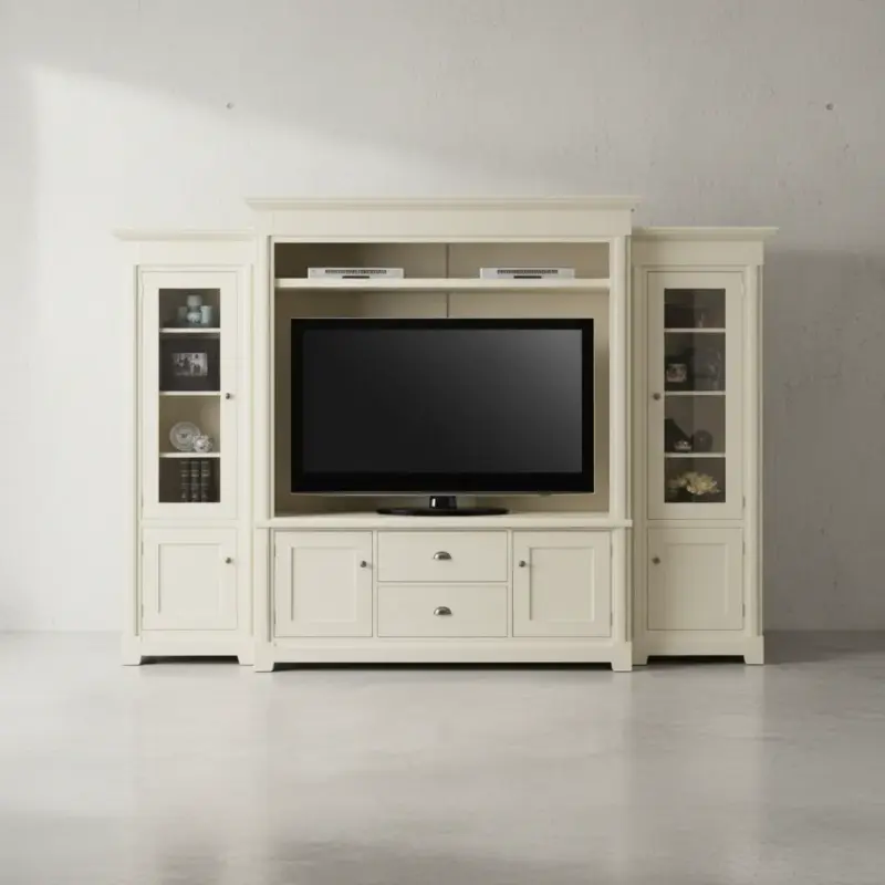 penwood furniture hudson valley entertainment unit face on horizontal