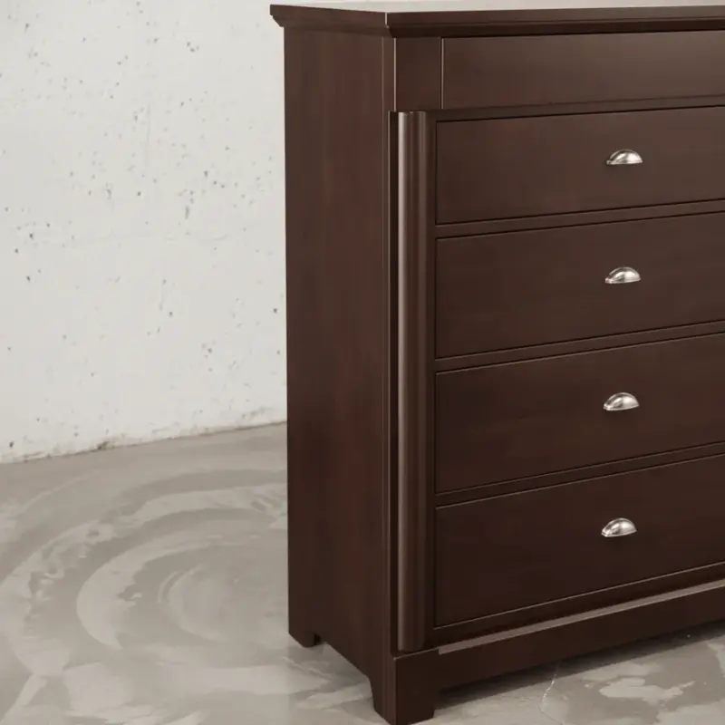 penwood furniture hudson valley highboy medium close up