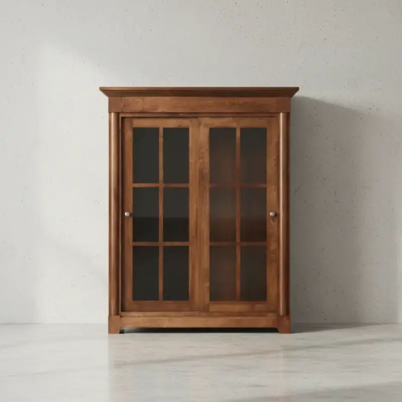 penwood furniture hudson valley library cabinet face on horizontal