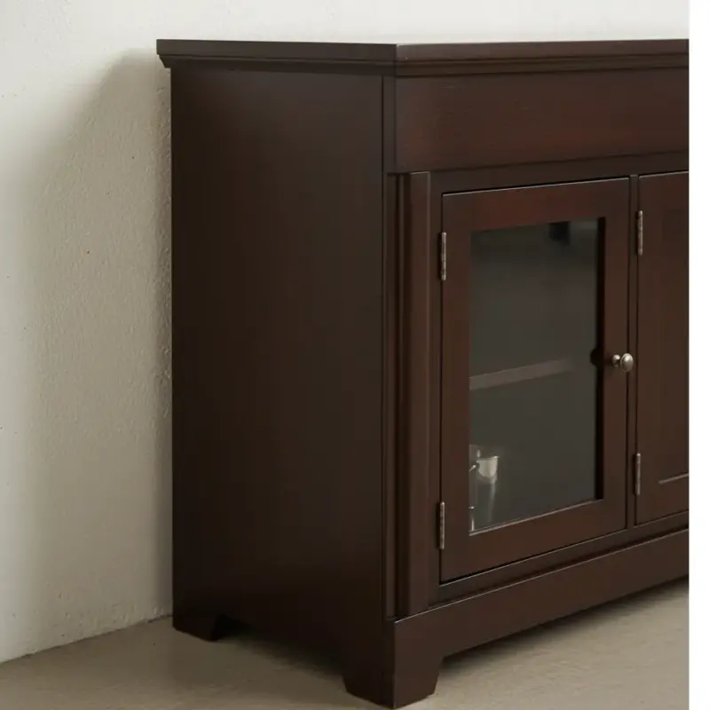 penwood furniture hudson valley media stand hv72 medium close up