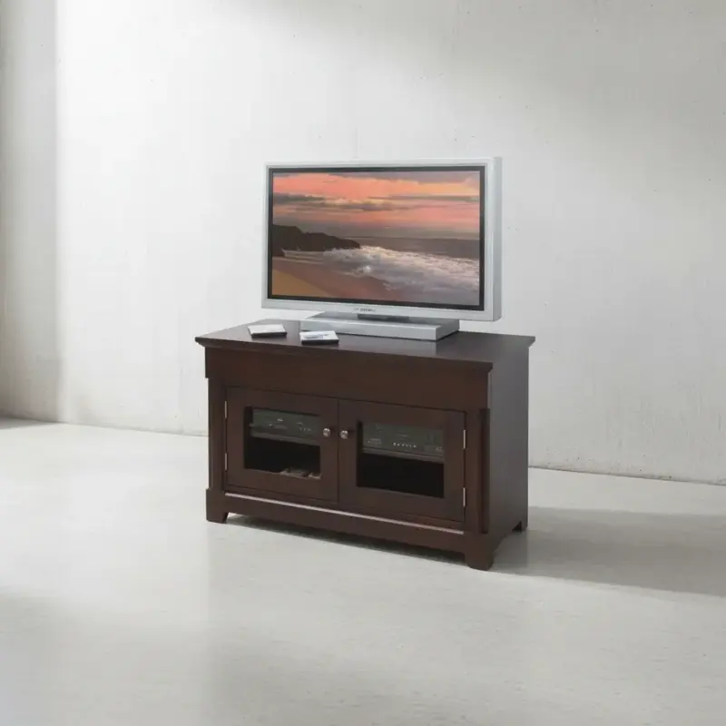 penwood furniture hudson valley media stand hvhd48 45 degree angle