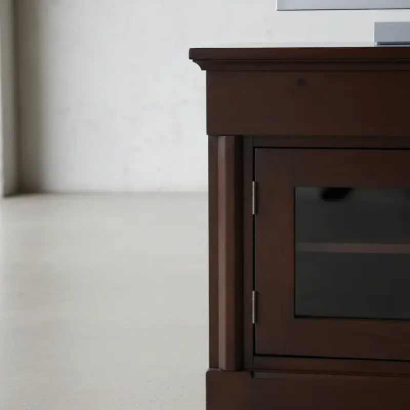 penwood furniture hudson valley media stand hvhd48 medium close up