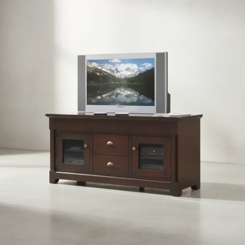 penwood furniture hudson valley media stand hvhd60 45 degree angle