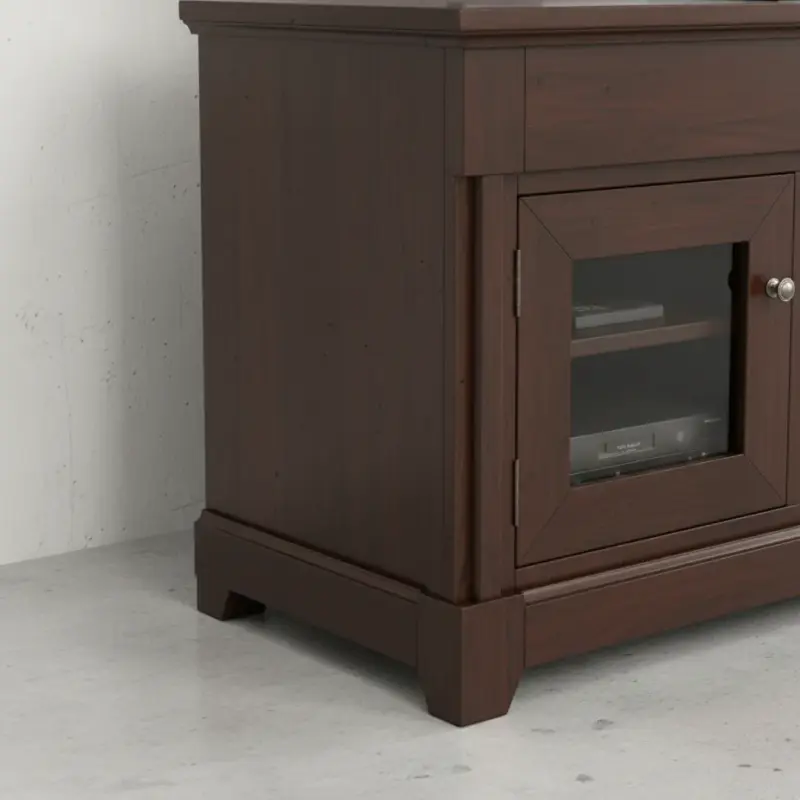 penwood furniture hudson valley media stand hvhd60 medium close up