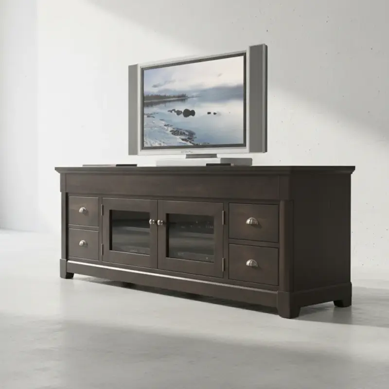 penwood furniture hudson valley media stand hvhd84 45 degree angle
