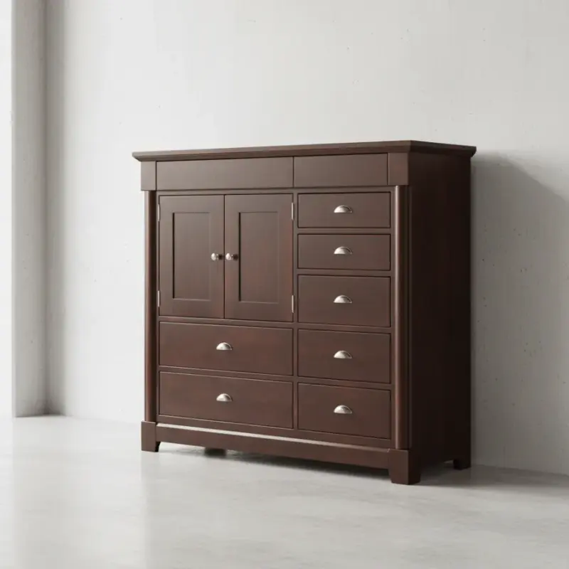 penwood furniture hudson valley mule chest 45 degree angle