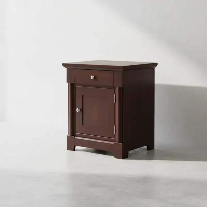 penwood furniture hudson valley night stand 45 degree angle