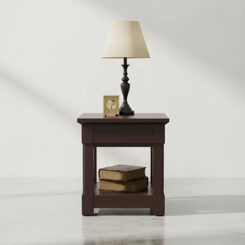 penwood furniture hudson valley side table hv23 face on horizontal