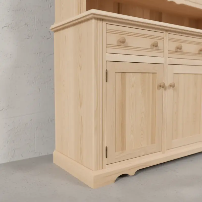 penwood furniture hutch buffets 3 door hutch buffet ng1963 medium close up