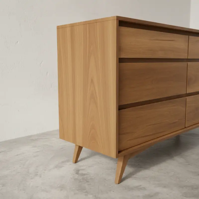 penwood furniture hygge 6 drawer dresser medium close up