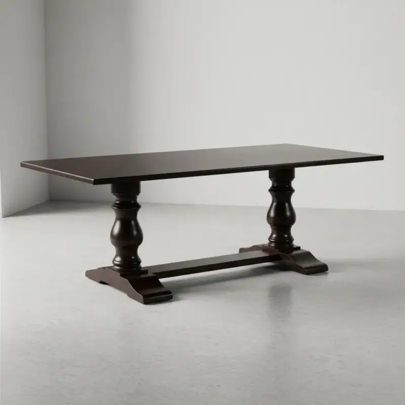 penwood furniture jamestown dining table 45 degree angle