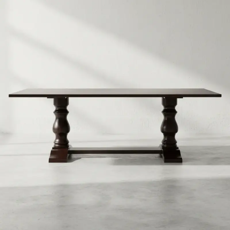 penwood furniture jamestown dining table face on horizontal