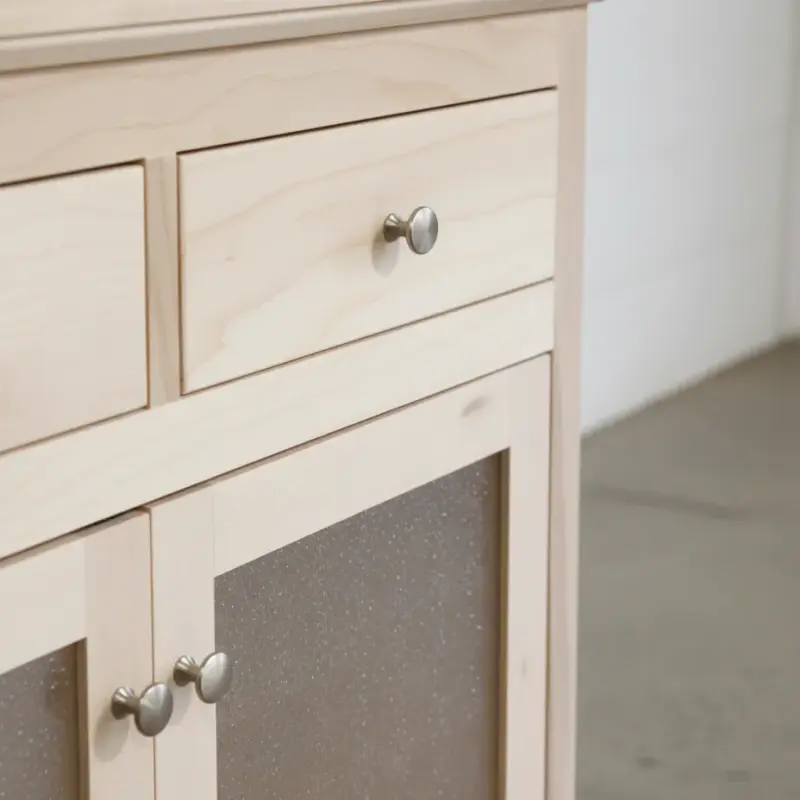 penwood furniture jordan sideboard with sliding doors xj59s medium close up