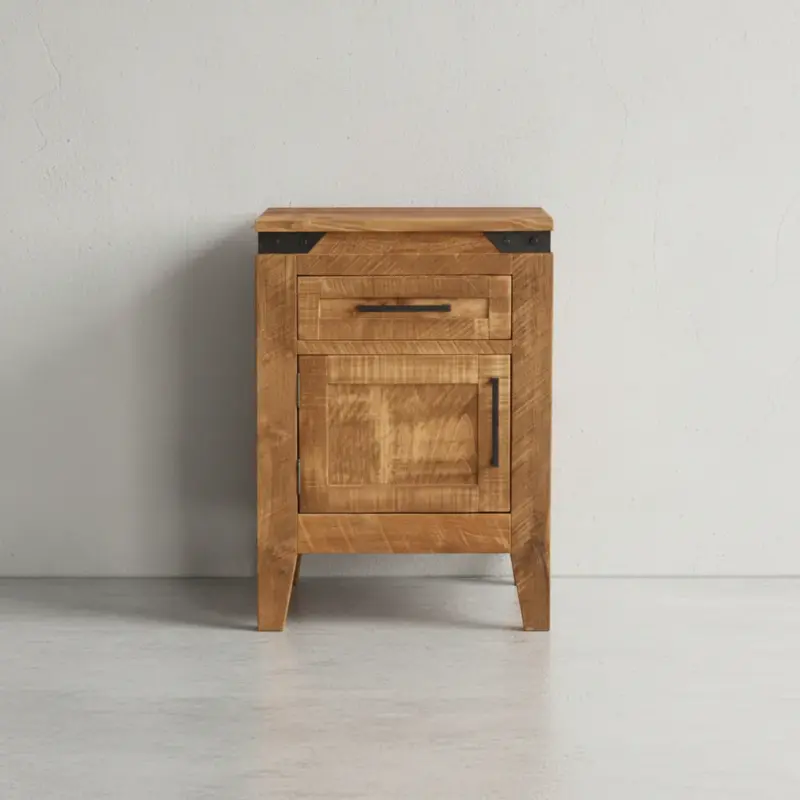 penwood furniture kenora 1 door 1 drawer night face on horizontal