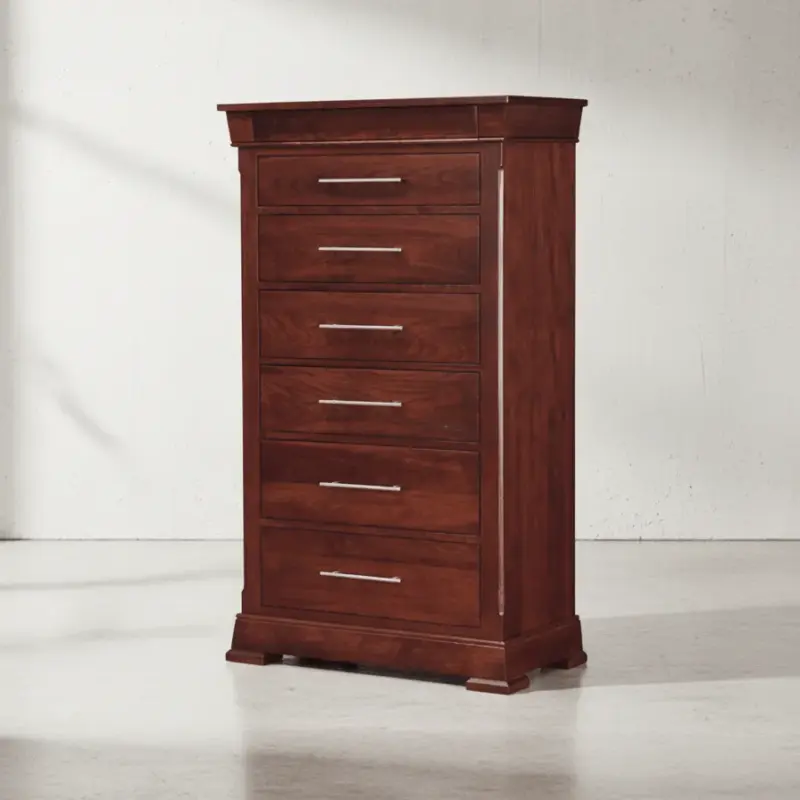 penwood furniture kensington highboy 45 degree angle