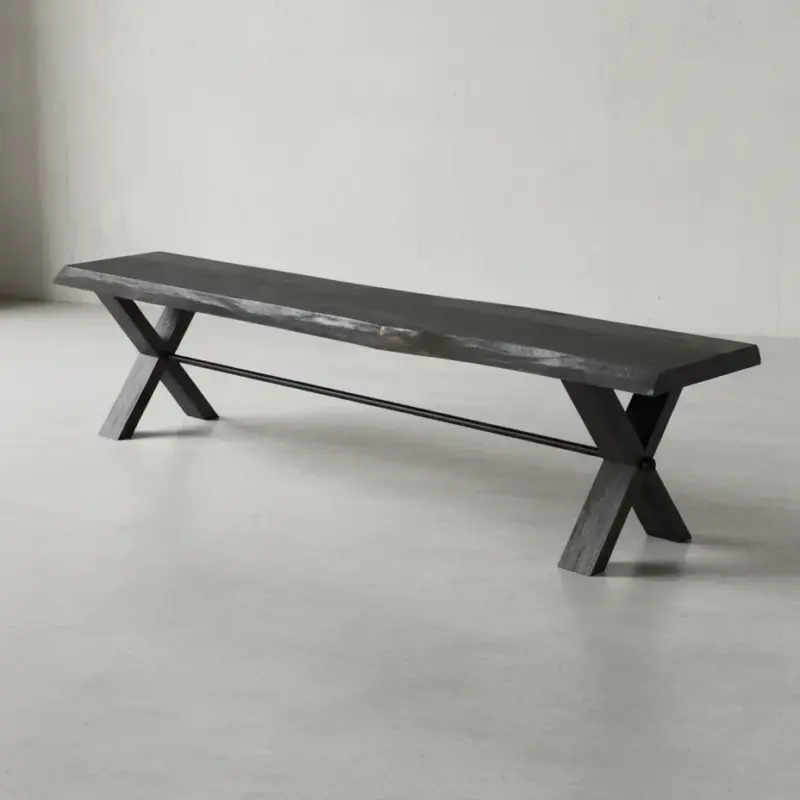 penwood furniture klint dining bench 45 degree angle