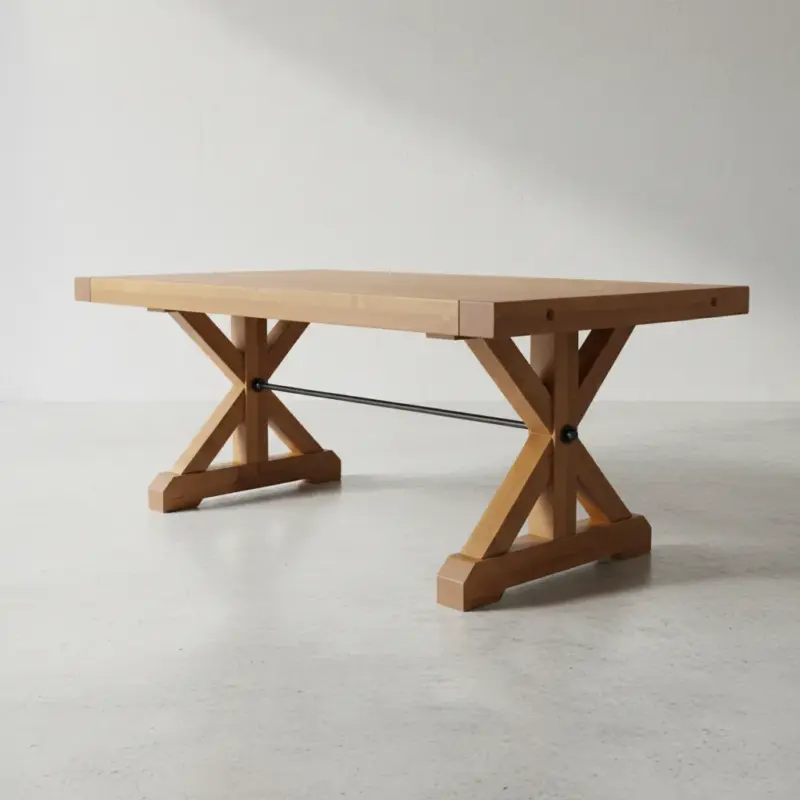 penwood furniture klondike dining table 45 degree angle