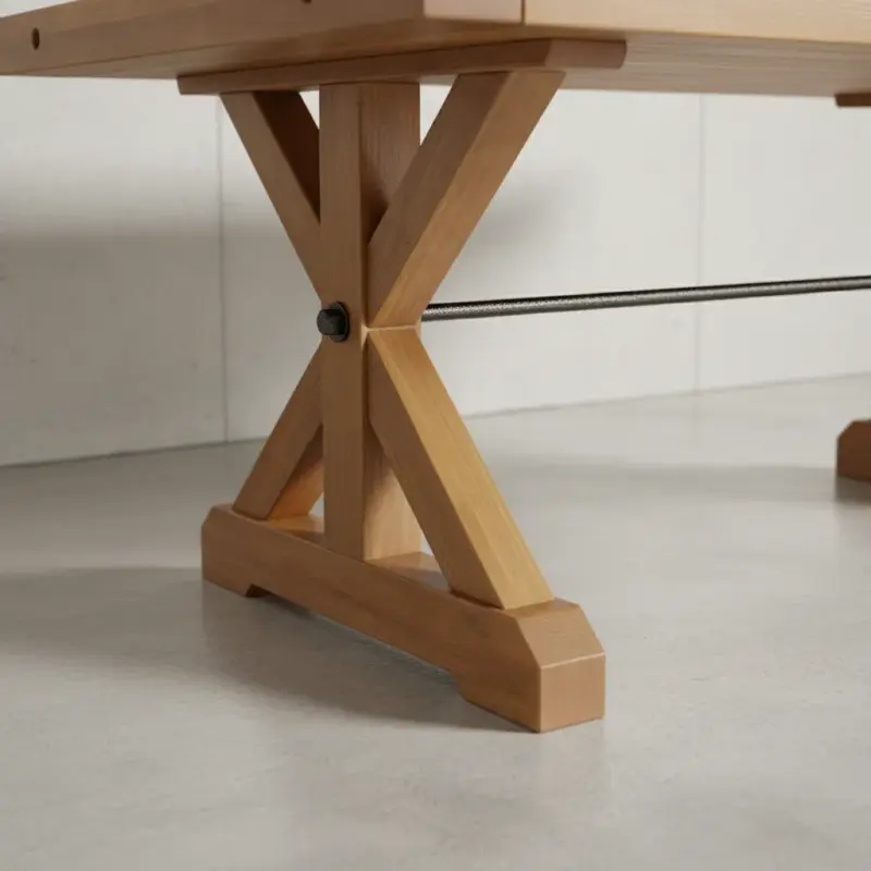 penwood furniture klondike dining table medium close up