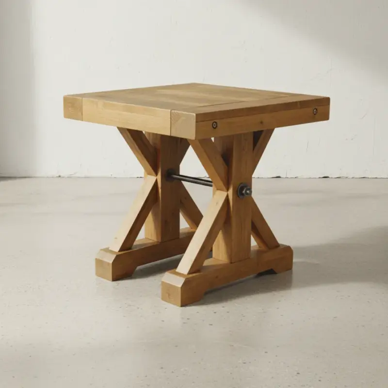 penwood furniture klondike end table 45 degree angle