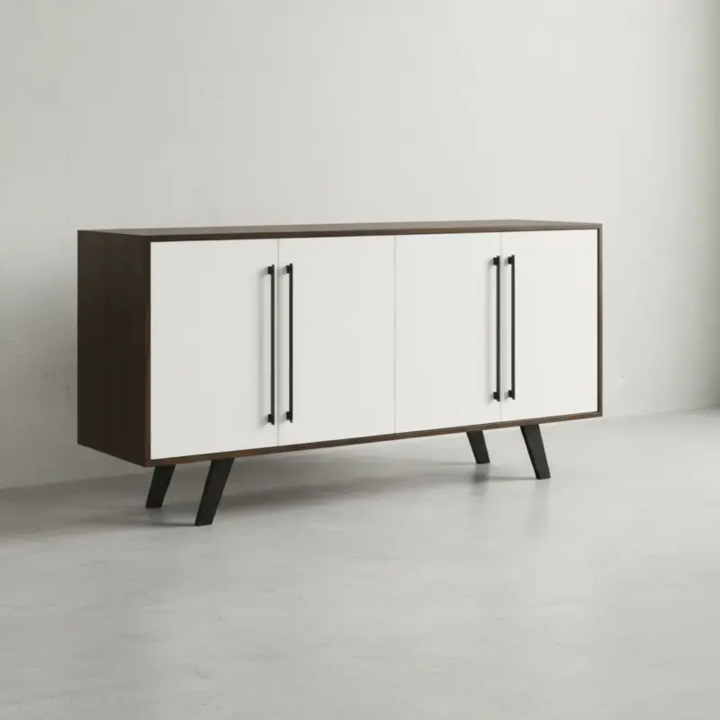 penwood furniture laxa sideboard 45 degree angle