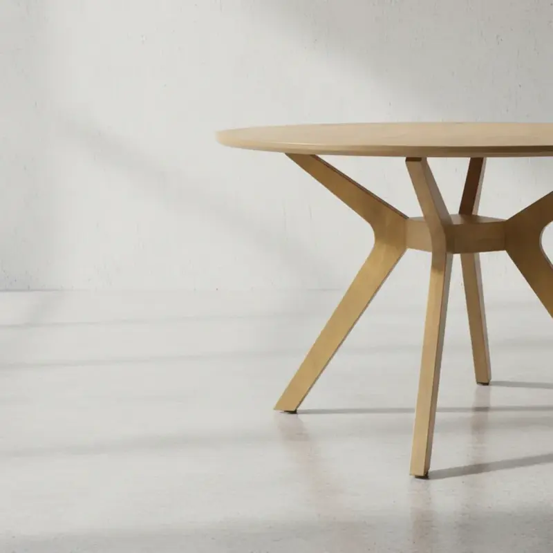 penwood furniture leksvik dining table 45 degree angle