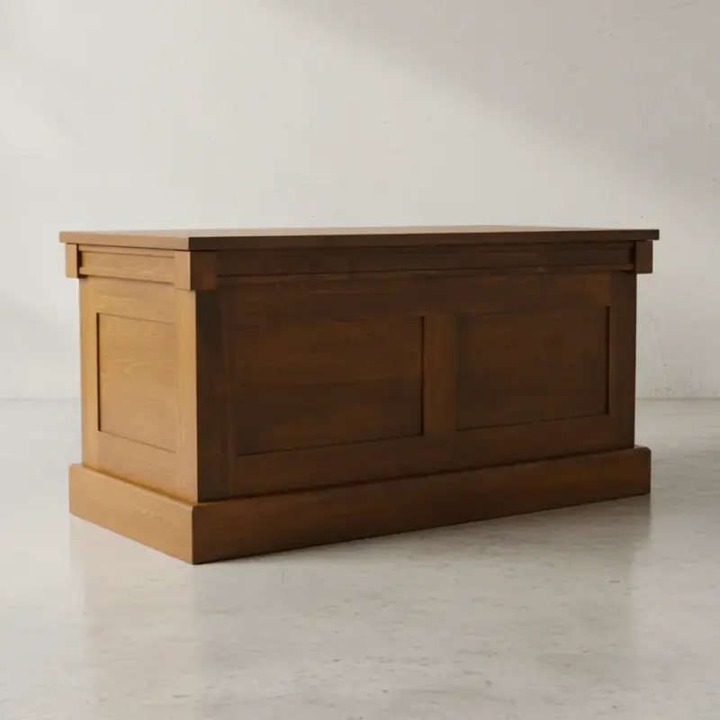 penwood furniture madrid blanket box 45 degree angle