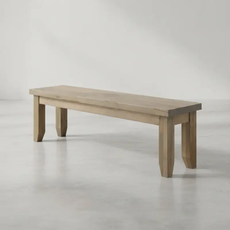 penwood furniture mansfield dining bench 45 degree angle