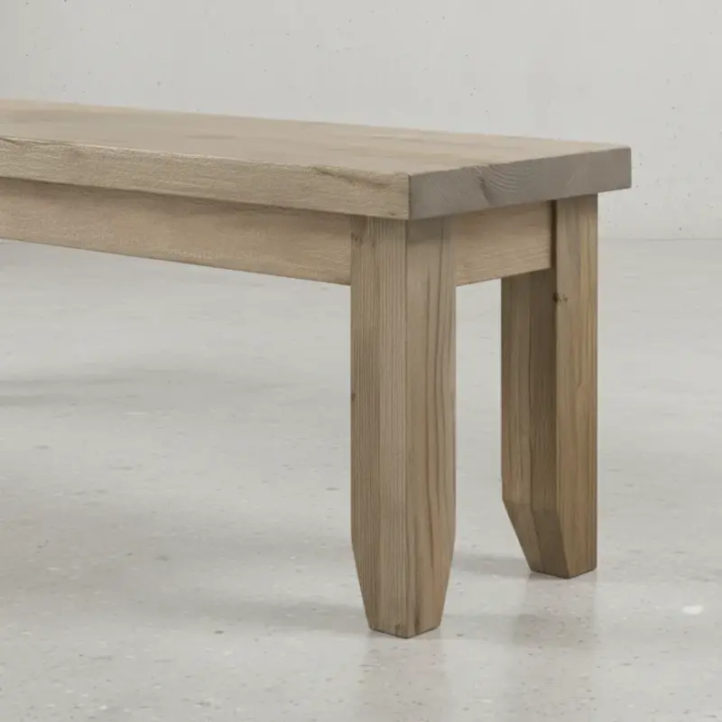 penwood furniture mansfield dining bench medium close up